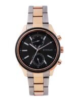 Titan Men Black Analogue Watch 1733KM03