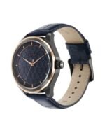 Titan Men Blue Dial Leather Straps Analogue Watch 1829KL01F