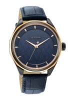 Titan Men Blue Dial Leather Straps Analogue Watch 1829KL01F