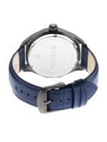 Titan Men Blue Dial Leather Straps Analogue Watch 1829KL01F