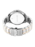 Titan Men Dial & Stainless Steel Bracelet Style Straps Analogue Watch 1829KM06