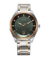 Titan Men Dial & Stainless Steel Bracelet Style Straps Analogue Watch 1829KM06