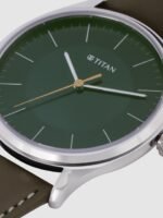 Titan Men Green Analogue Watch 1802SL04