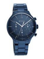 Titan Men Printed Dial & Stainless Steel Bracelet Style Straps Analogue Watch 90102QM01