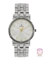 Titan Men Silver Toned Dial Watch NF1639SM01