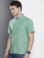 Tommy Hilfiger Solid Regular Fit Casual Shirt