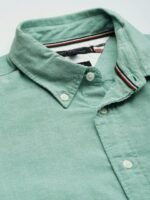 Tommy Hilfiger Solid Regular Fit Casual Shirt