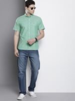 Tommy Hilfiger Solid Regular Fit Casual Shirt