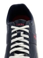 U S Polo Assn Men Navy Blue PU Sneakers