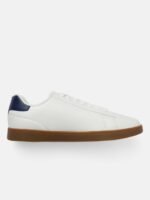 U S Polo Assn Men Off White PU Sneakers