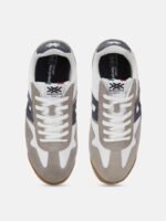 United Colors of Benetton Men Colourblocked Lightweight Comfort Insole Suede Sneakers