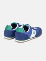 United Colors of Benetton Men Colourblocked Suede Lightweight Sneakers