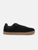 United Colors of Benetton Men Contrast Sole Suede Lightweight Sneakers