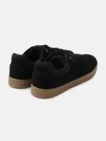 United Colors of Benetton Men Contrast Sole Suede Lightweight Sneakers