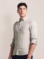 U.S. Polo Assn. Button Down Collar Long Sleeves Regular Fit Cotton Casual Shirt