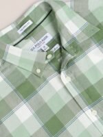 U.S. Polo Assn. Checked Button Down Collar Oxford Cotton Shirt