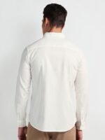U.S. Polo Assn. Denim Co. Slim Fit Spread Collar Twill Casual Shirt