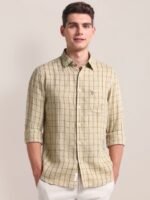 U.S. Polo Assn. Men Opaque Checked Casual Shirt