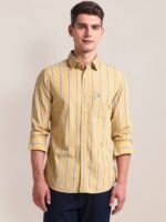 U.S. Polo Assn. Men Opaque Striped Casual Shirt