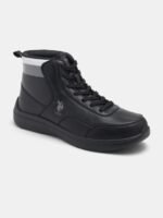 U.S. Polo Assn. Men Textured Comfort Insole Lace-Ups Sneakers