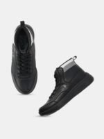 U.S. Polo Assn. Men Textured Comfort Insole Lace-Ups Sneakers