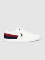 U.S. Polo Assn. Men White Sneakers