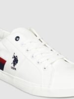 U.S. Polo Assn. Men White Sneakers