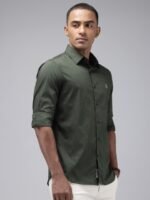 U.S. Polo Assn. Tailored Fit Checked Casual Shirt