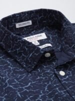 U.S. Polo Assn. Tailored Fit Opaque Printed Pure Cotton Casual Shirt