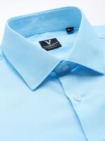 Van Heusen Pure Cotton Custom Fit Opaque Formal Shirt