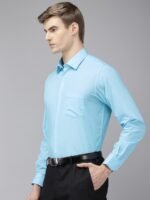 Van Heusen Pure Cotton Custom Fit Opaque Formal Shirt