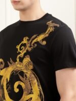 Versace Jeans Couture Men Abstract Round Neck T-shirt