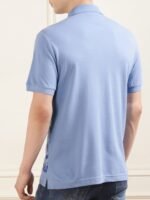 Versace Jeans Couture Men Solid Polo Collar T-shirt