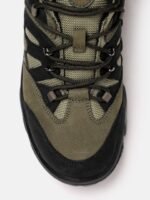 Woodland Men Colourblocked Leather Sneakers