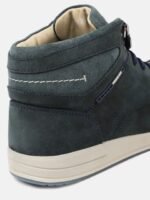 Woodland Men Nubuck Leather Mid-Top Sneakers
