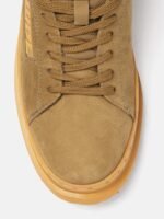 Woodland Men Round-Toe Everyday Extra-Light Nubuck Sneakers