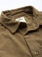 WROGN Corduroy Opaque Casual Shirt