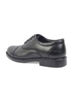 XHUGOY Men Black Solid Formal Oxford Shoes