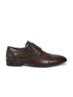 Zoom Shoes Men Textured Leather Formal Derbys